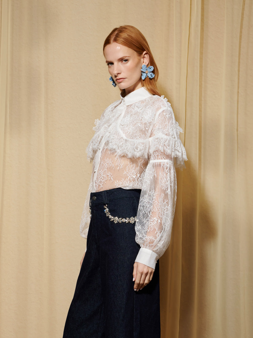 Tops Pearled White | Sister Jane outlet