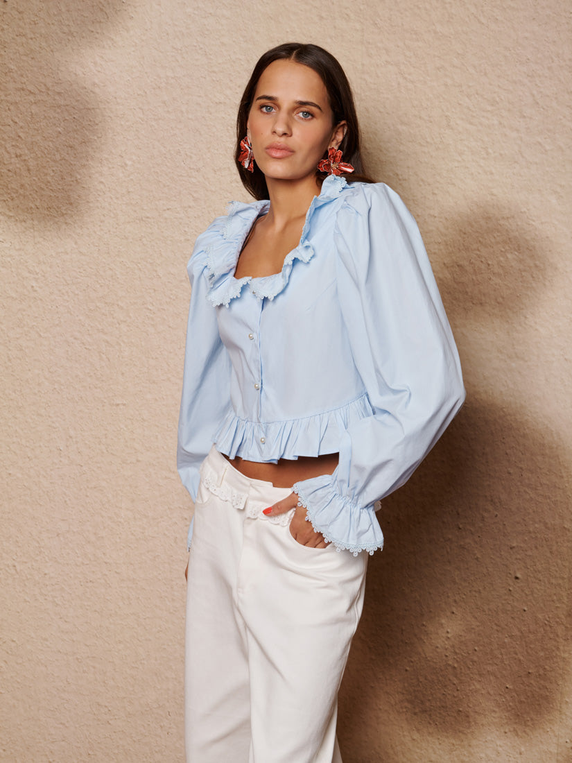 Tops Cornflower Blue | Sister Jane outlet