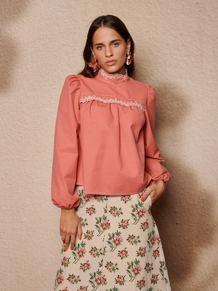Tops Coral Red | Sister Jane near me