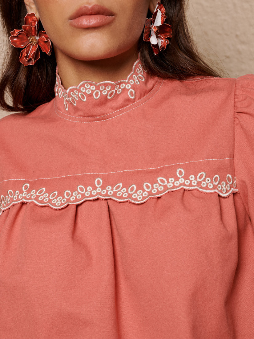 Tops Coral Red | Sister Jane near me