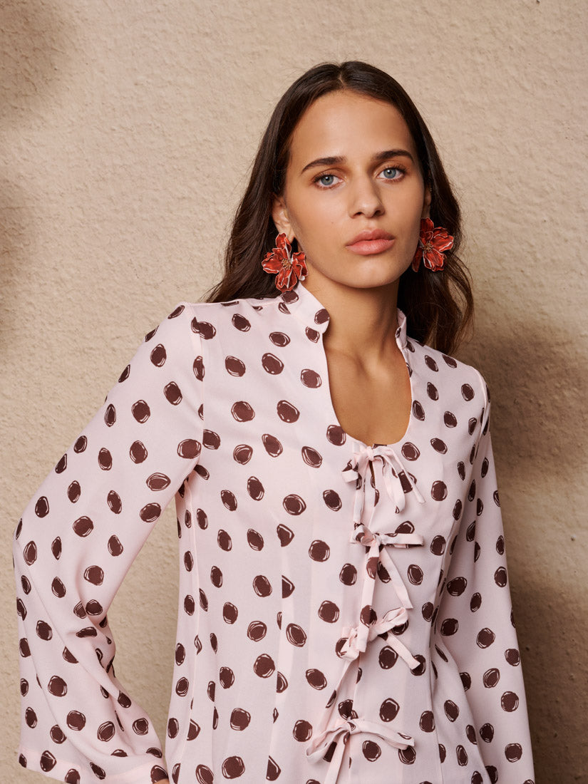 Tops Black Spot, Pink | Sister Jane outlet