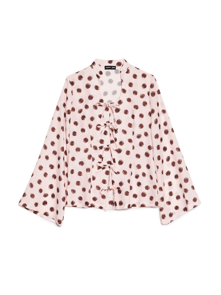 Tops Black Spot, Pink | Sister Jane outlet
