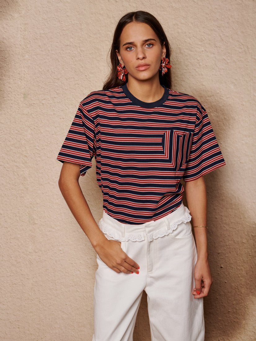 Tops Red & Navy | Sister Jane discount