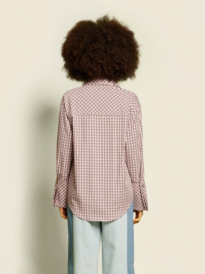 Tops Pink & Brown Check | Sister Jane outlet
