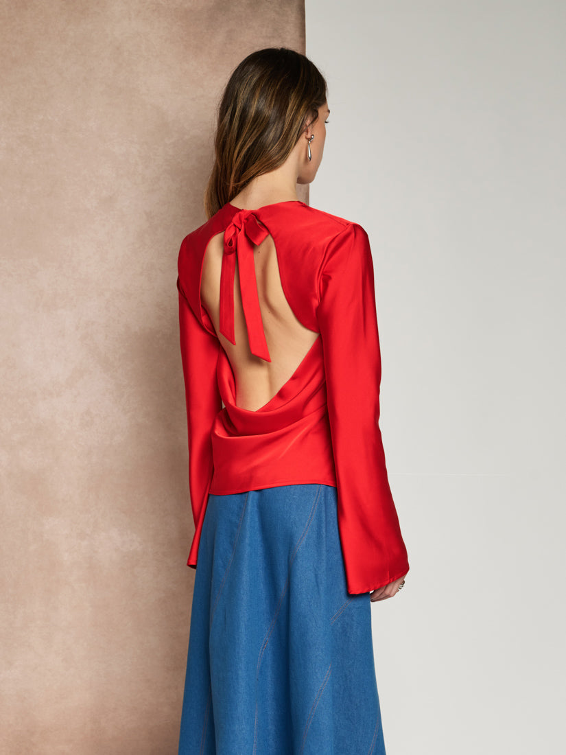 Tops Vermillon Red | Sister Jane outlet