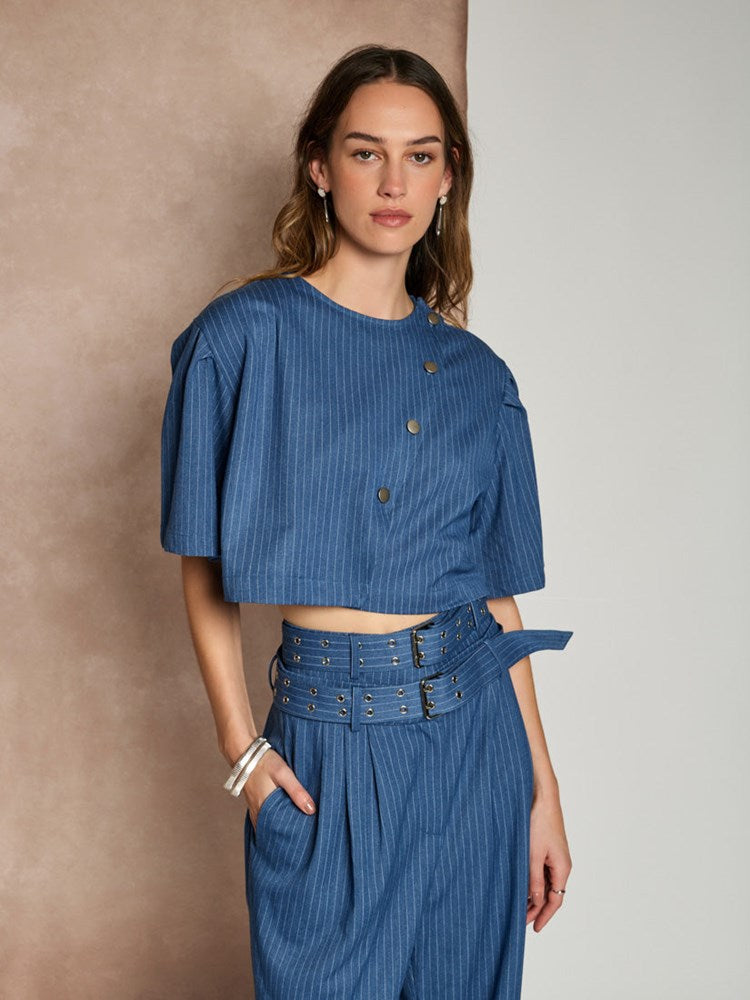 Tops Indigo Blue | Sister Jane for sale