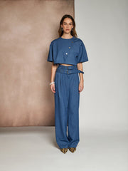 Tops Indigo Blue | Sister Jane for sale