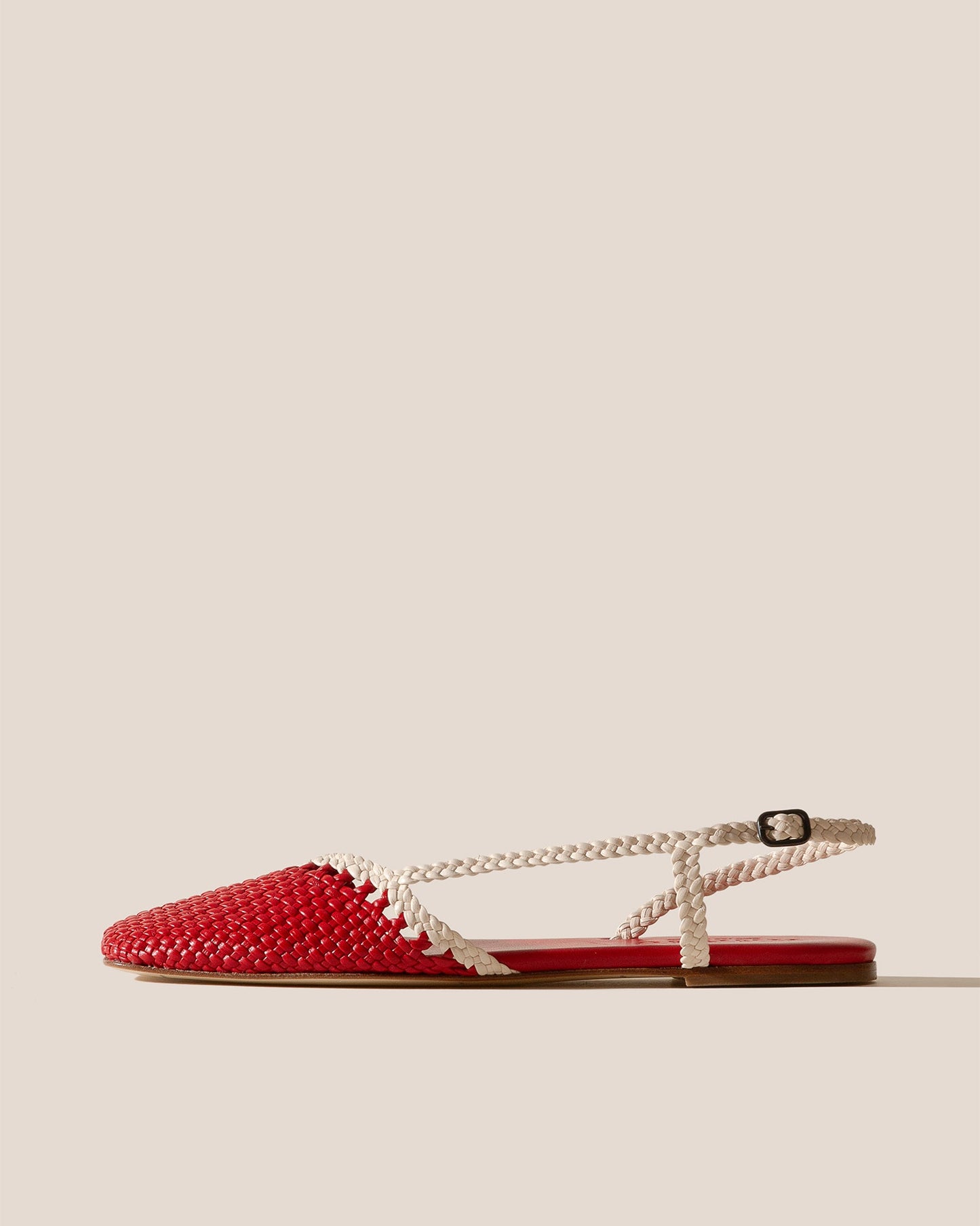 RONDAIA - Woven Asymmetrical Sandal - Hereu for sale