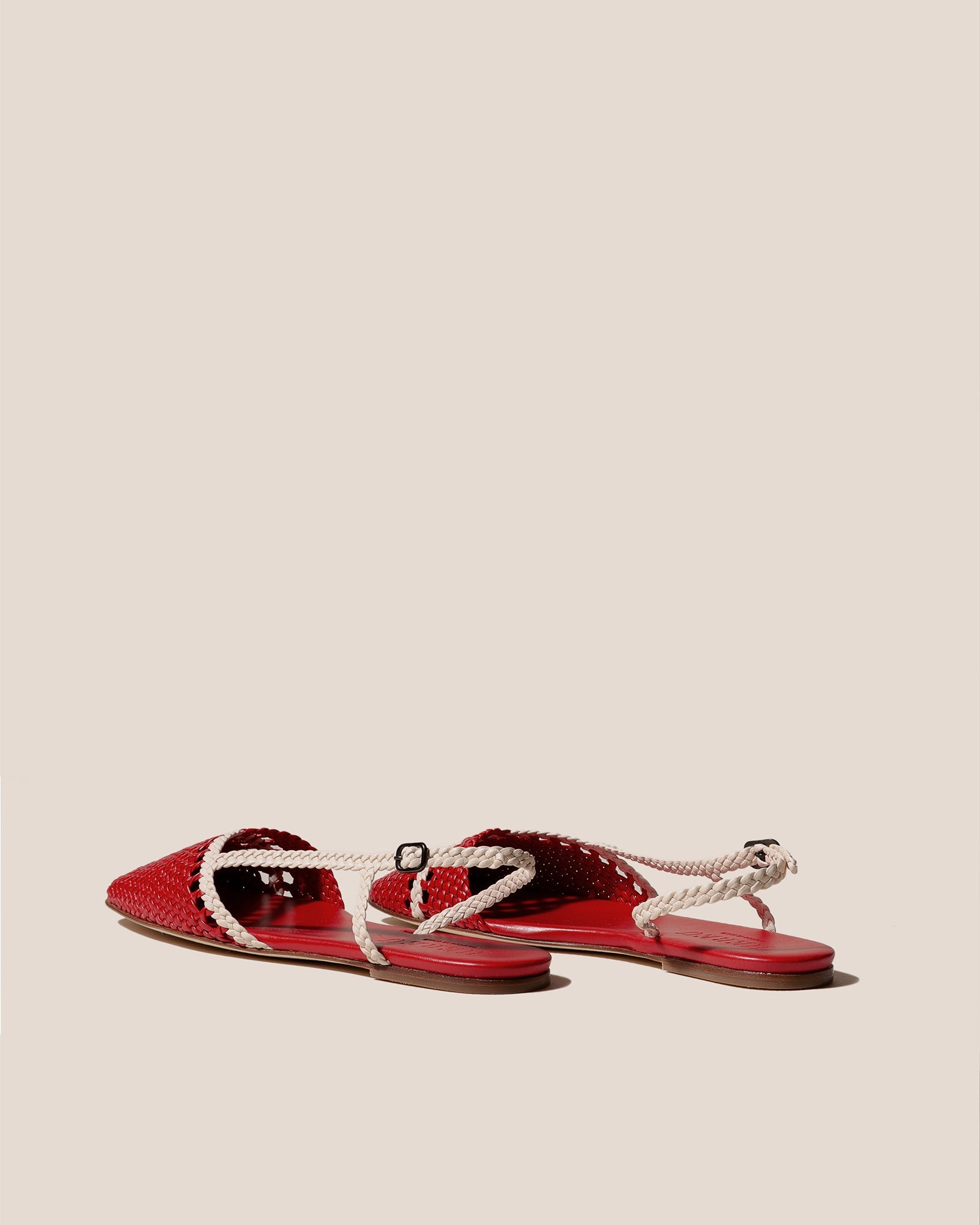 RONDAIA - Woven Asymmetrical Sandal - Hereu for sale