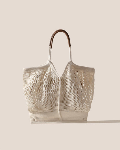 CALELLA FILT - Knitted Cotton Net Bag - Hereu outlet