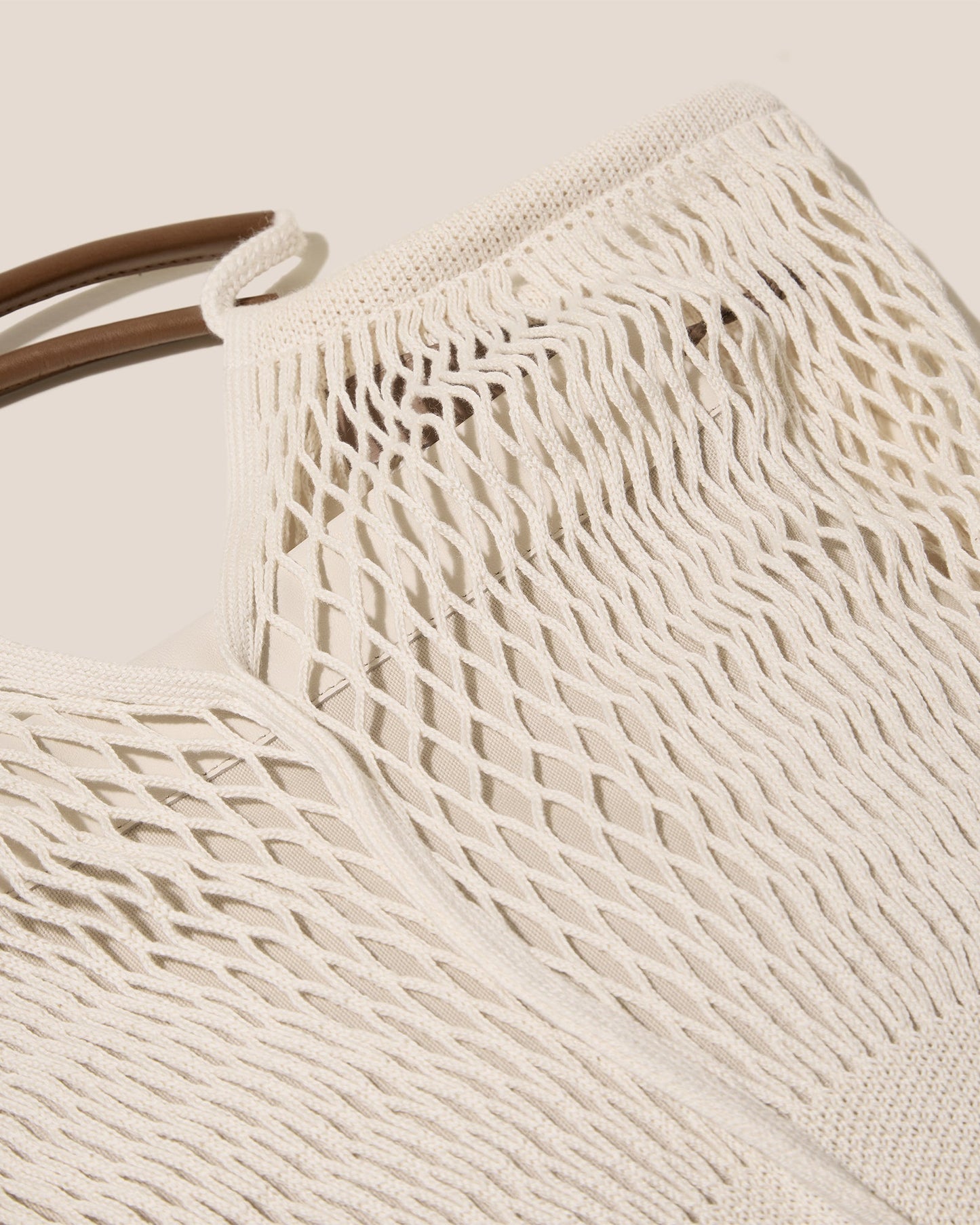 CALELLA FILT - Knitted Cotton Net Bag - Hereu outlet