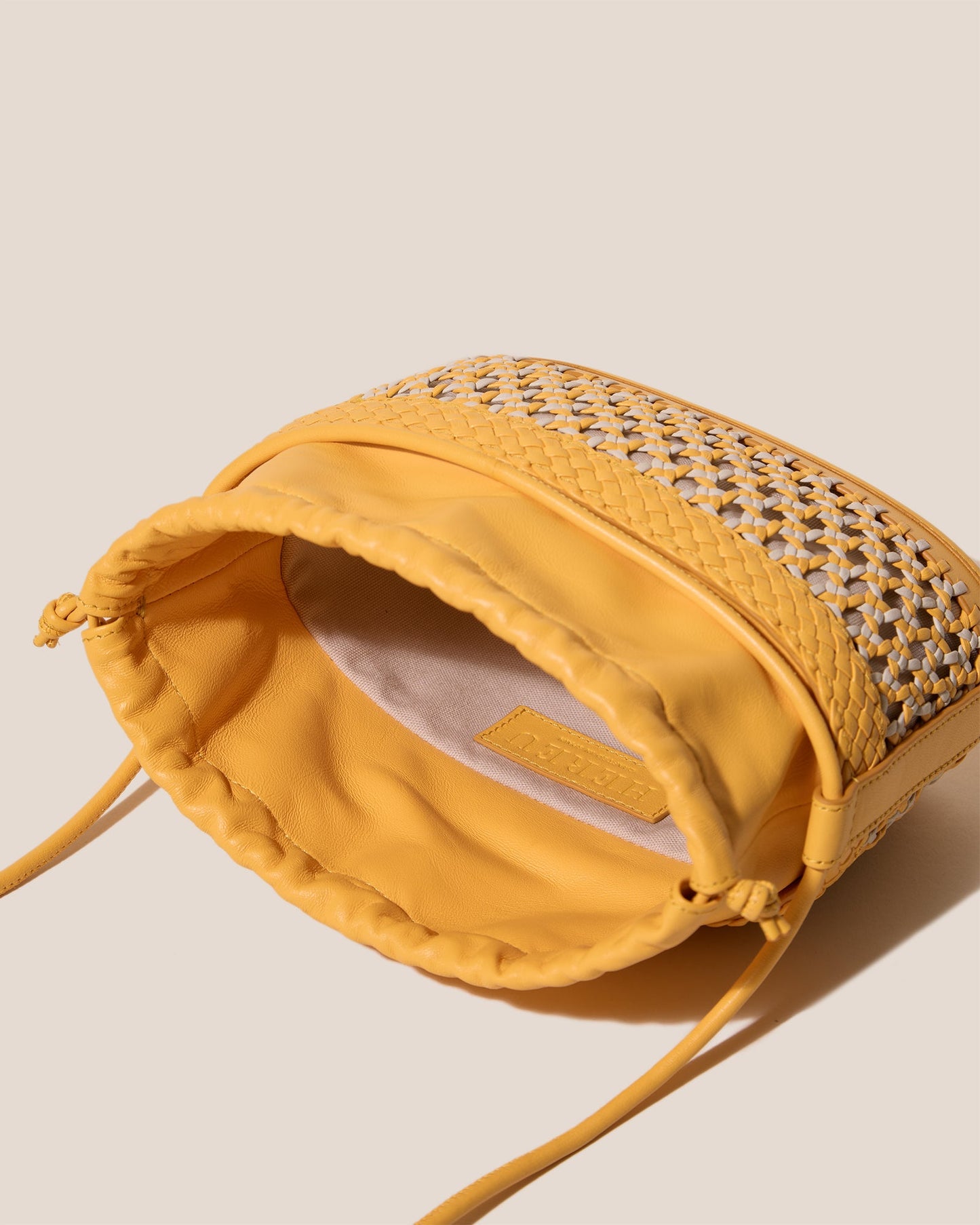 GAIA - Woven Bucket Crossbody Bag - Hereu sale