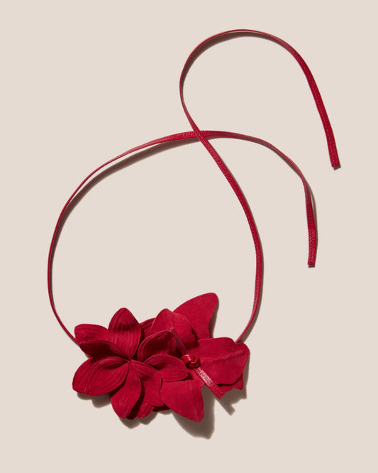 COROLA - Flower Charm with Leather Strap - Hereu on sale