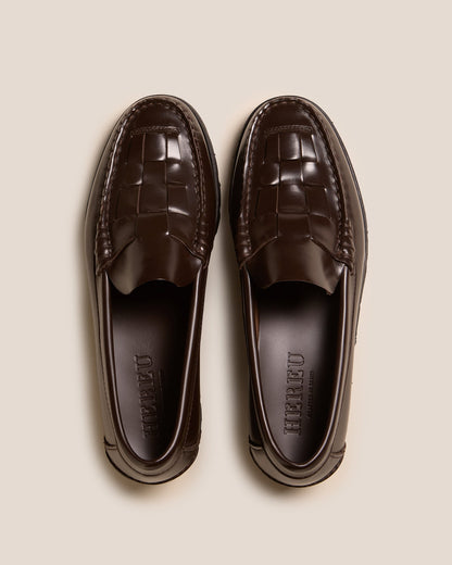 NOMBELA R SPORT - Tread Sole Interwoven Detail Slip-On Loafer - Hereu discount