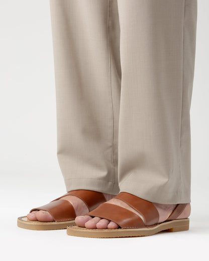 ALOC RUBBER - Asymmetrical Sandal - Hereu online