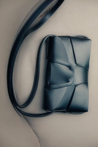 MABRA MINI - Woven Detail Crossbody Bag - Hereu on sale