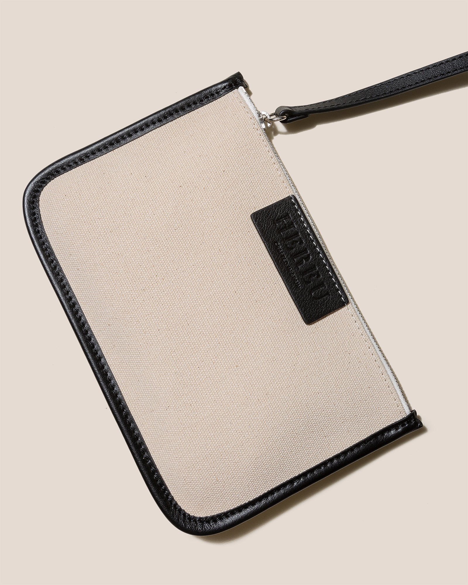 CALELLA - Leather-trimmed Organic Cotton Tote Bag - Hereu US