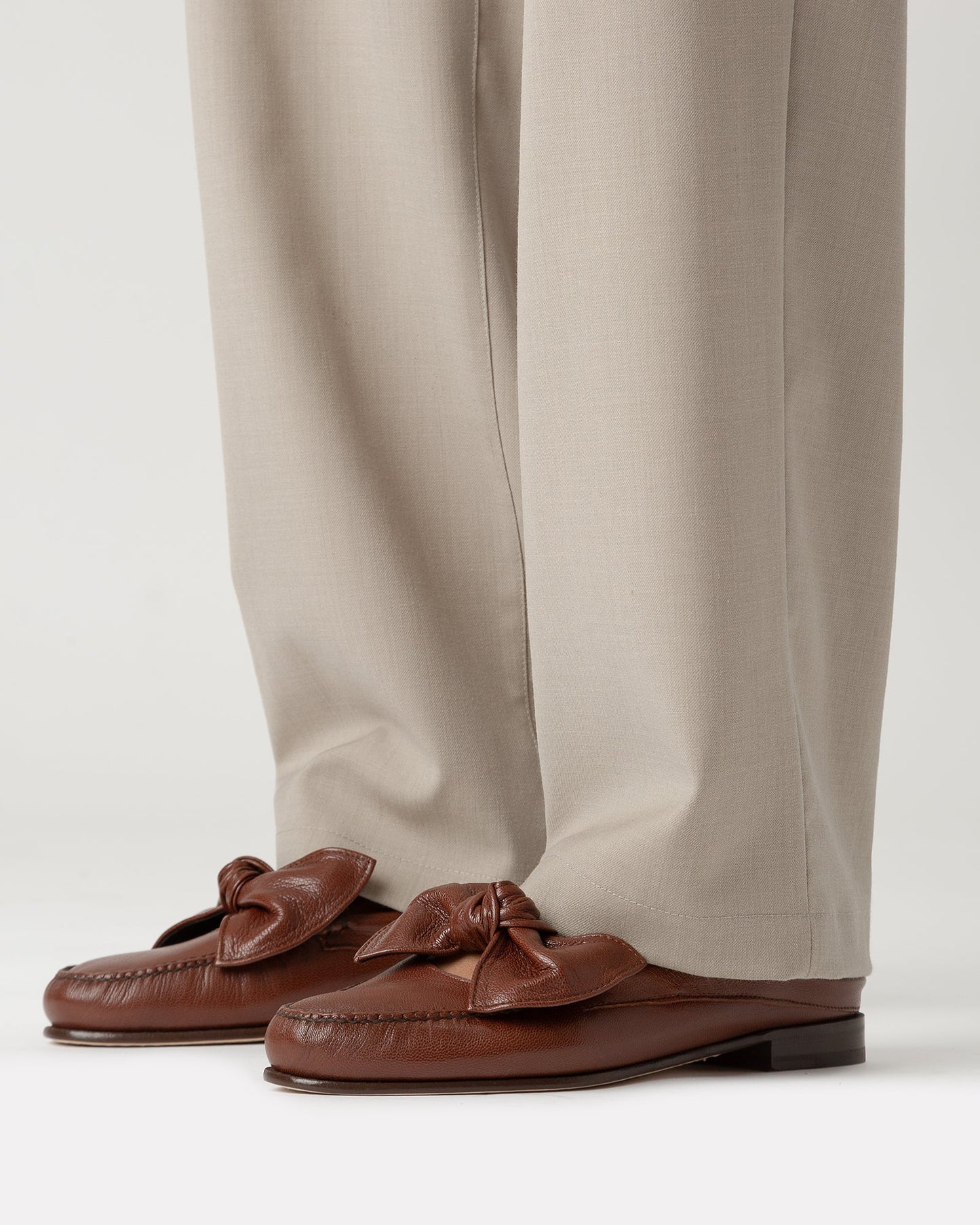 CORBATI MULE - Bow-Detail Slip-On Mule - Hereu outlet