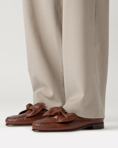 CORBATI MULE - Bow-Detail Slip-On Mule - Hereu outlet