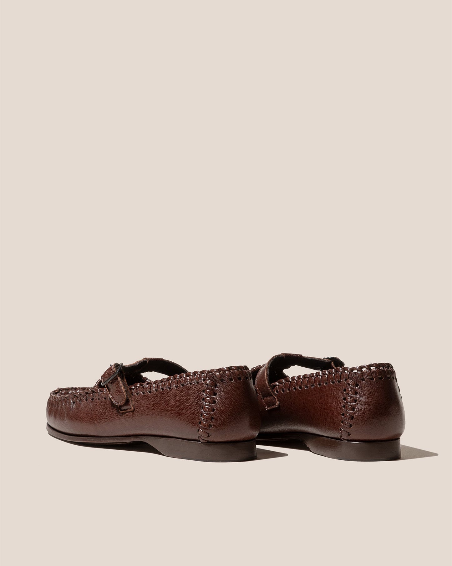 ALCOVER SUPPLE SHINY - Braided Seams T-bar Loafer - Hereu for sale