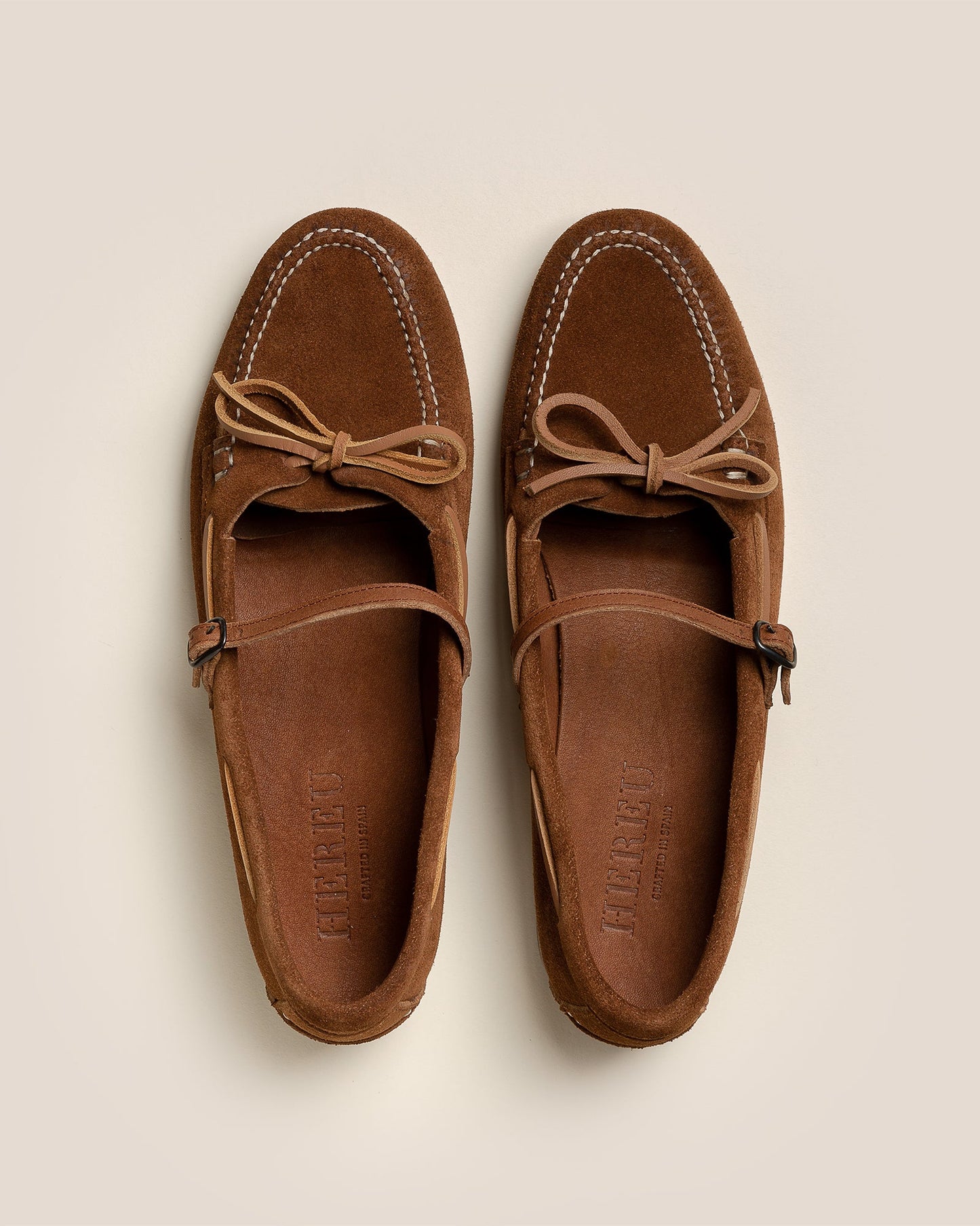 LOREA SUEDE - Mary Jane Loafer - Hereu online
