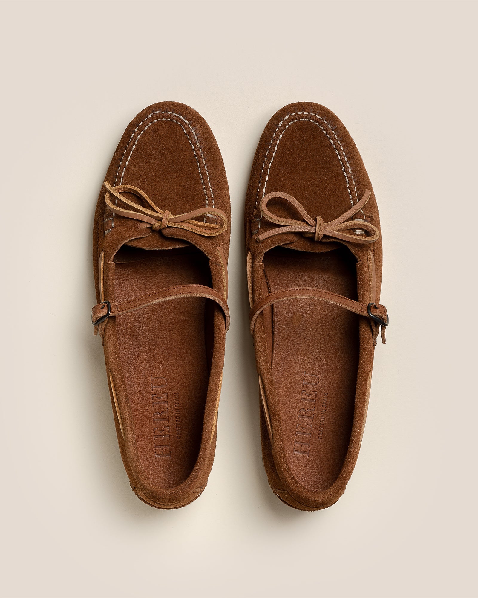 LOREA SUEDE - Mary Jane Loafer - Hereu online