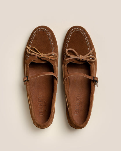 LOREA SUEDE - Mary Jane Loafer - Hereu online