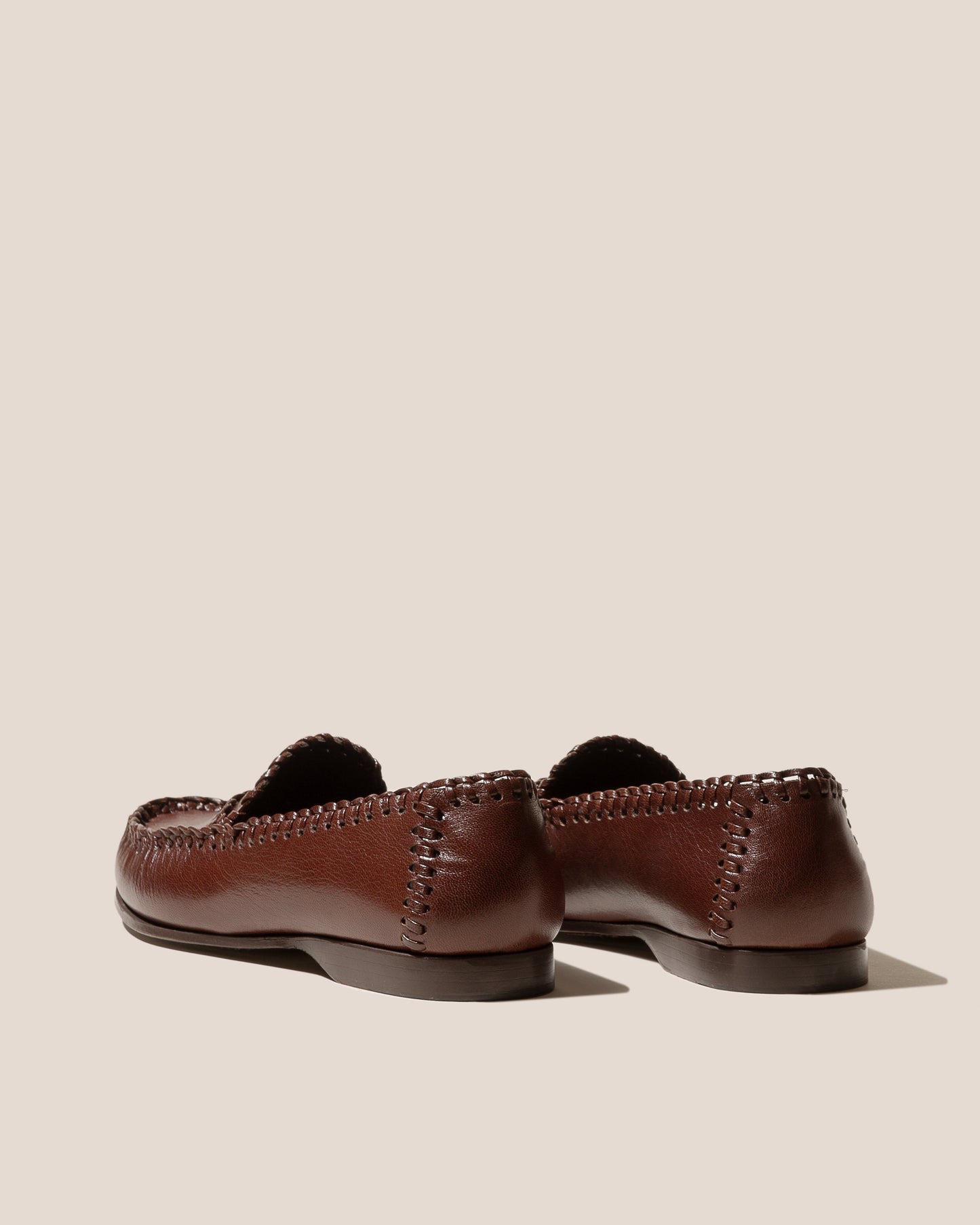 SASTRE SUPPLE SHINY - Braided Seam Slip-On Loafer - Hereu sale