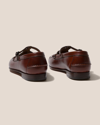 MAQUEDA - Interwoven T-Bar Loafer - Hereu for sale