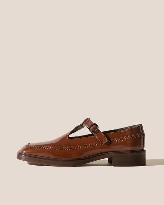 LLUISA POLISHED - T-bar Loafer - Hereu on sale