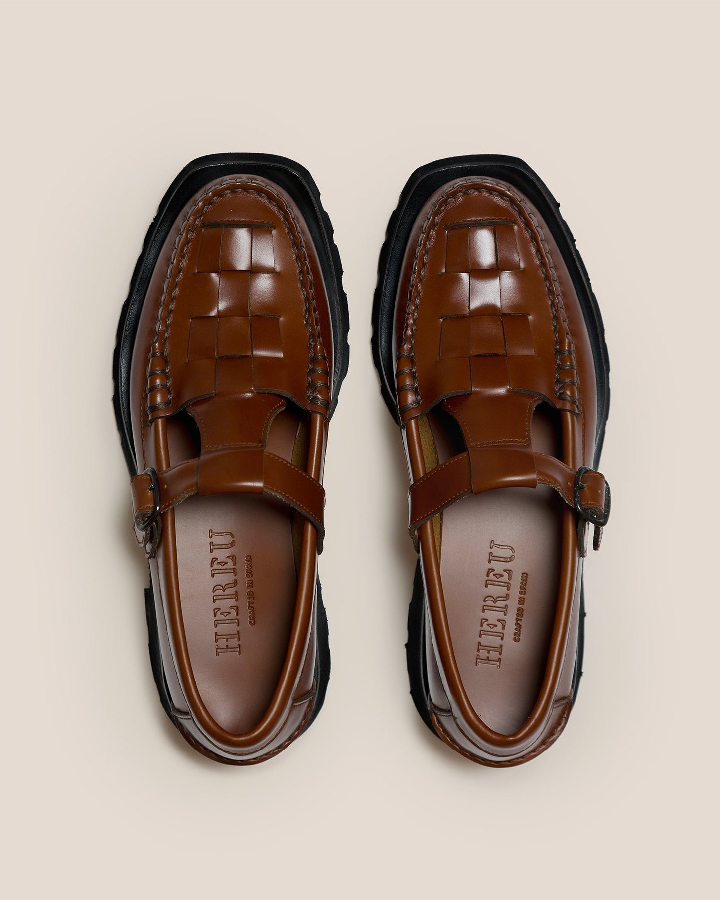 SOLLER SPORT - Tread Sole T-Bar Loafer - Hereu US