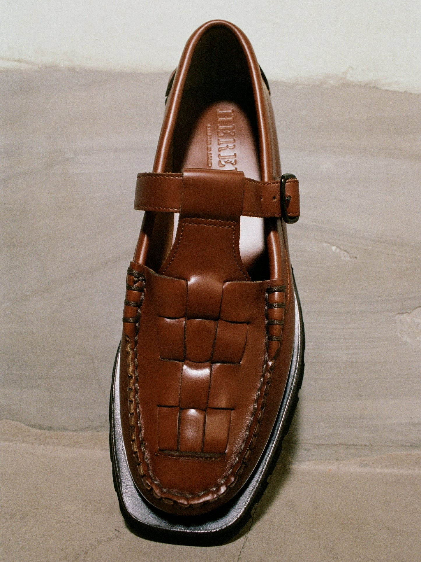 SOLLER SPORT - Tread Sole T-Bar Loafer - Hereu US