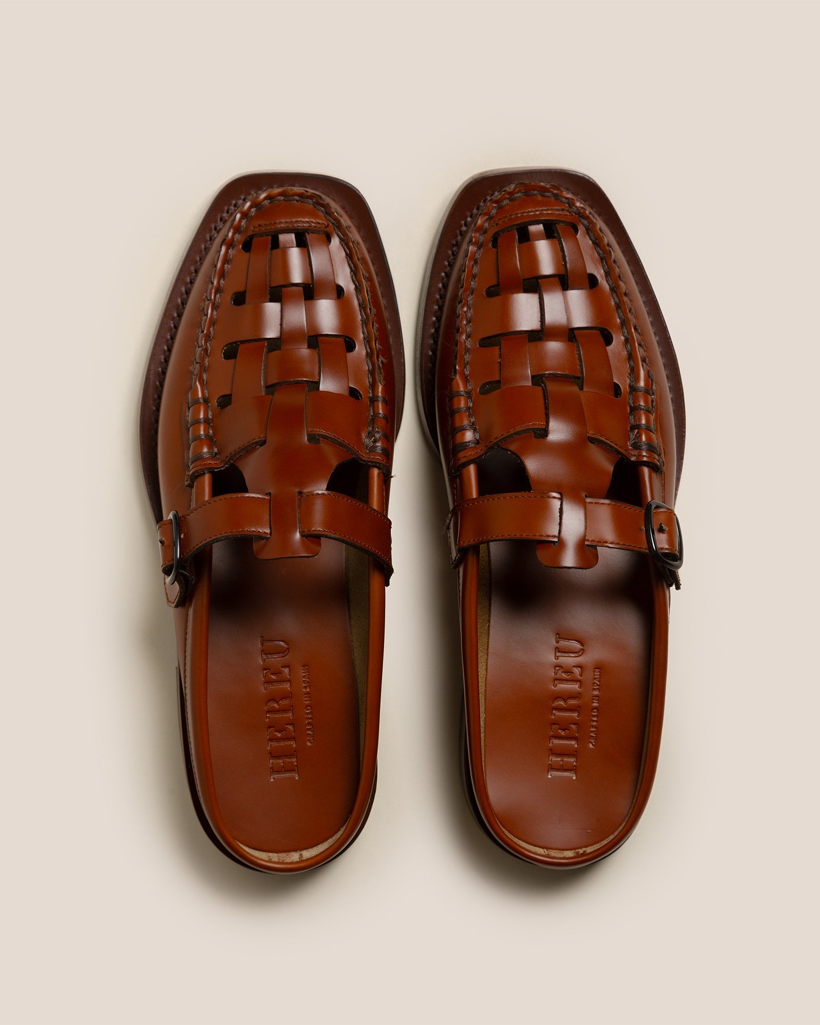 BONELL - Woven T-bar Mule Loafer - Hereu near me