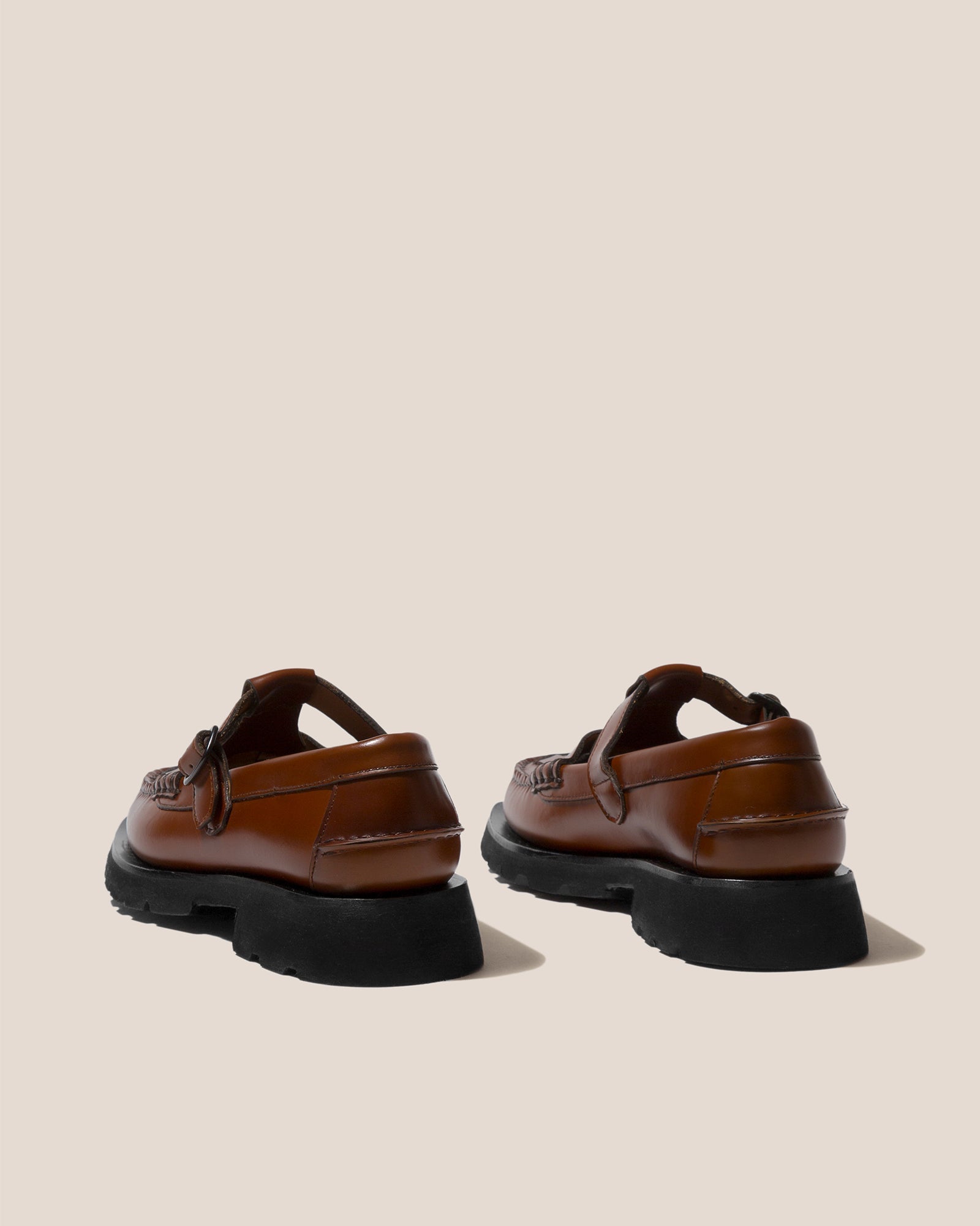ALBER SPORT - Tread Sole T-Bar Loafer - Hereu for sale