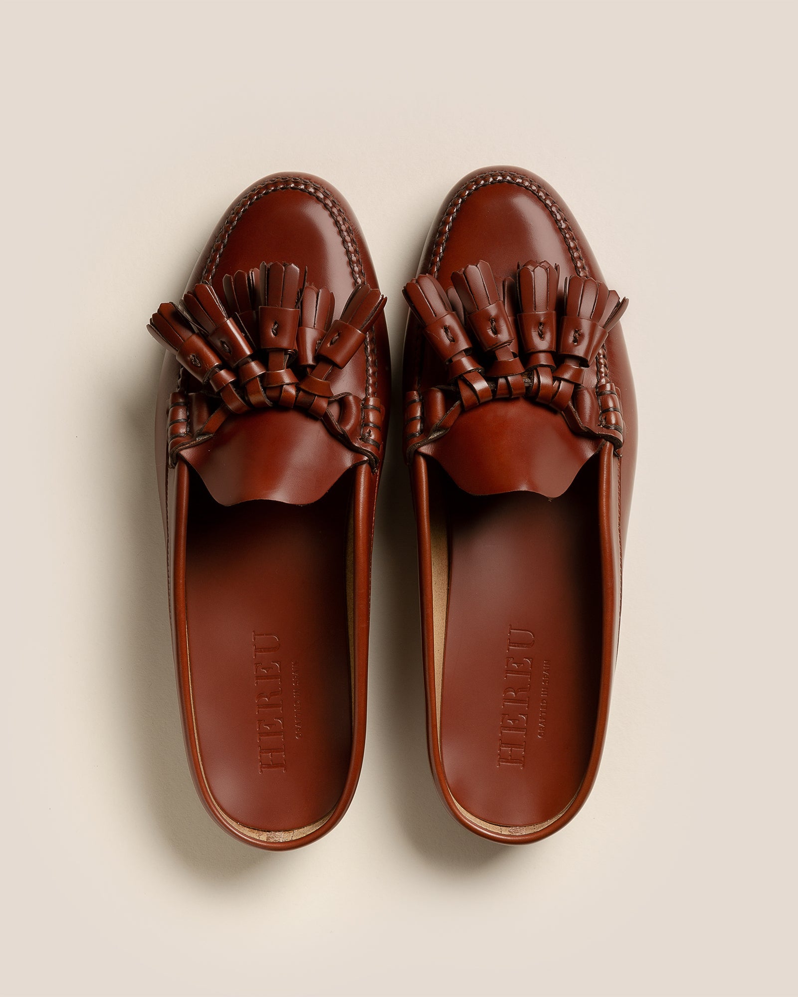 BORLADA - Tasselled Mule Loafer - Hereu on sale