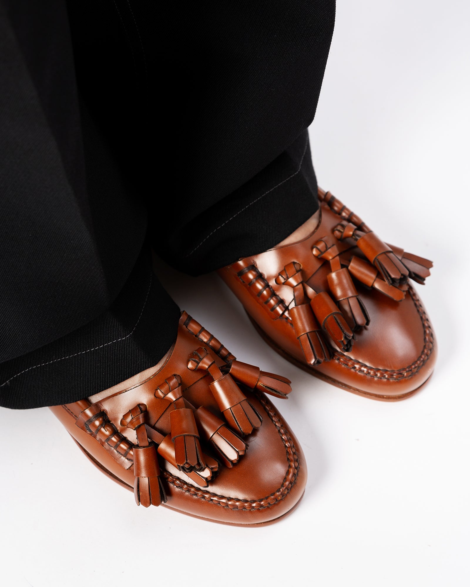 BORLADA - Tasselled Mule Loafer - Hereu on sale