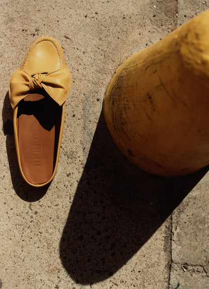 CORBATI MULE - Bow-Detail Slip-On Mule - Hereu outlet