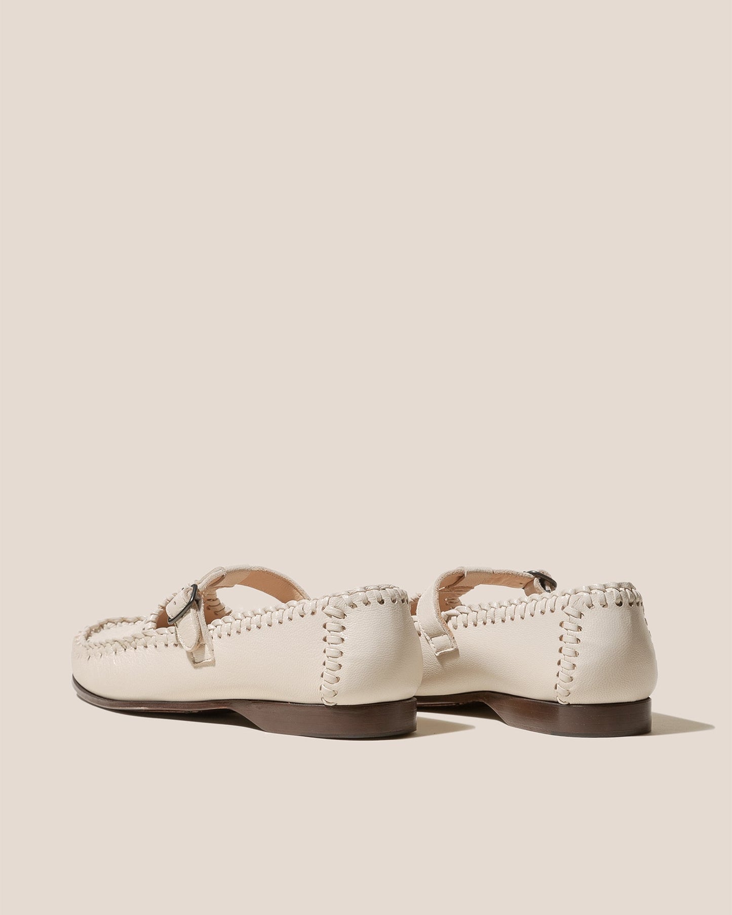 ALCOVER SUPPLE SHINY - Braided Seams T-bar Loafer - Hereu online