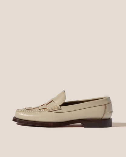 NOMBELA - Interwoven Detail Slip-On Loafer - Hereu outlet