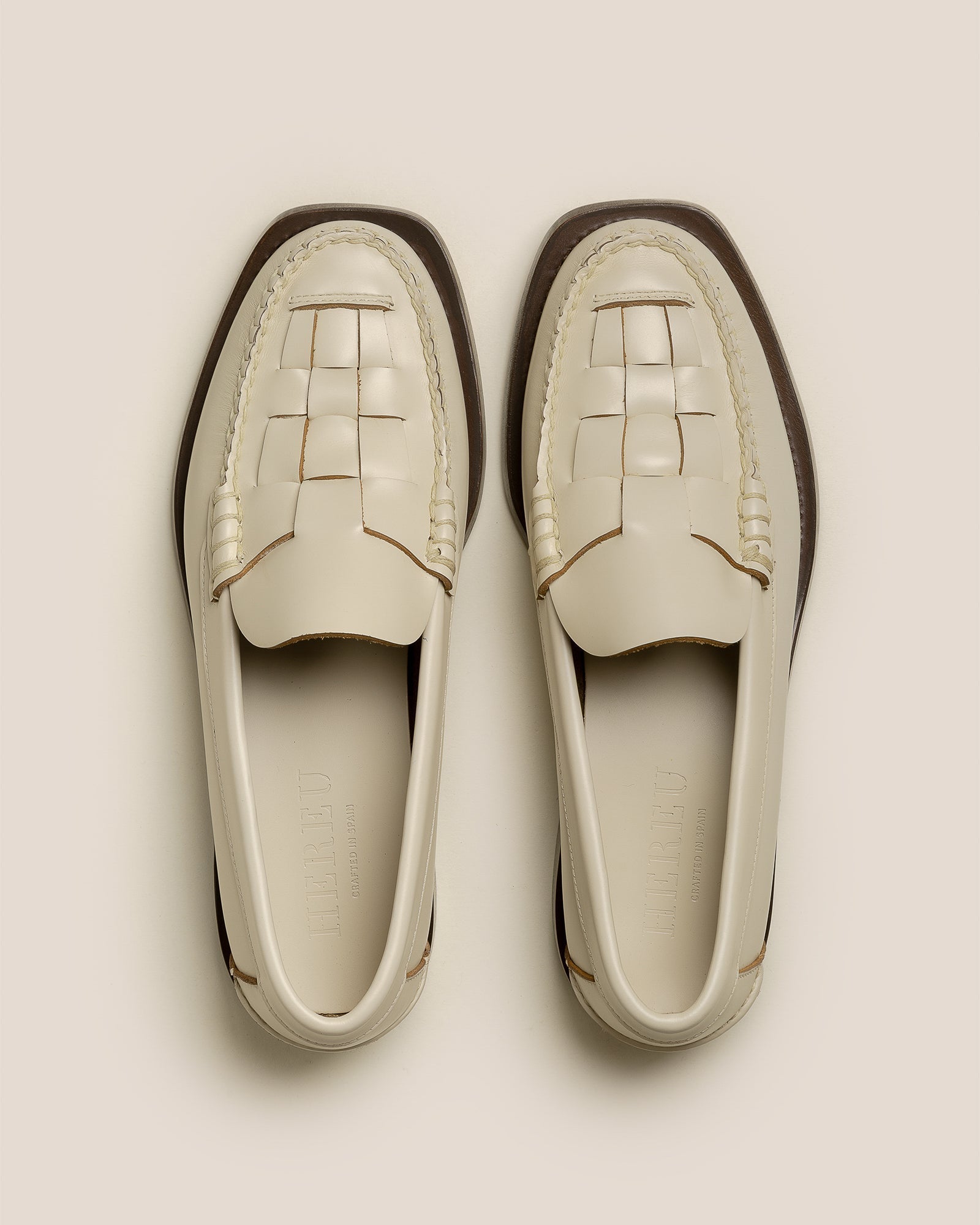 NOMBELA - Interwoven Detail Slip-On Loafer - Hereu outlet