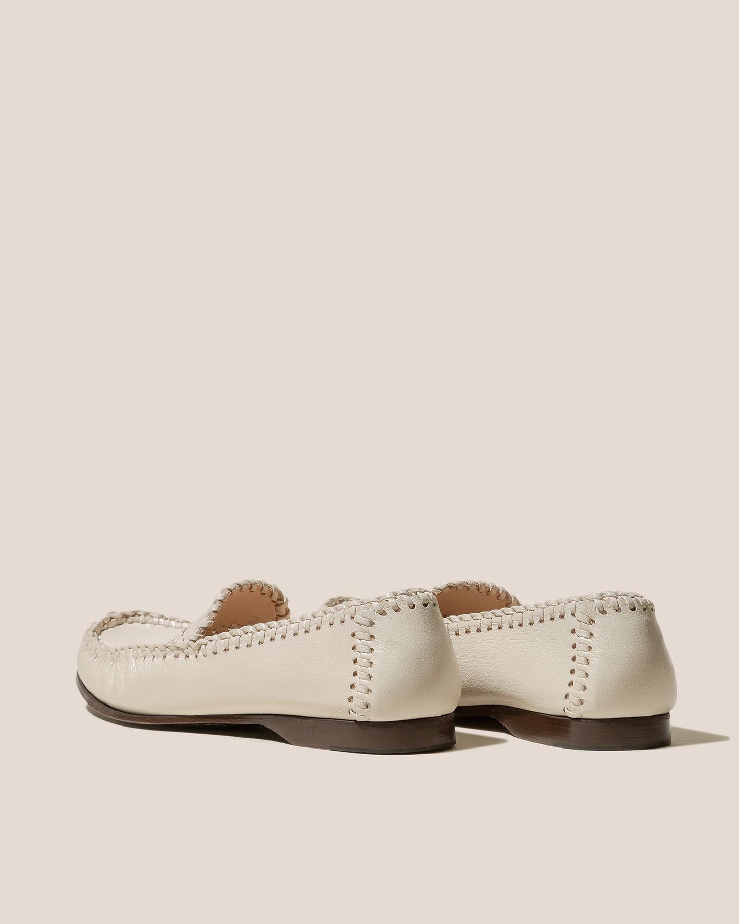 SASTRE SUPPLE SHINY - Braided Seam Slip-On Loafer - Hereu for sale