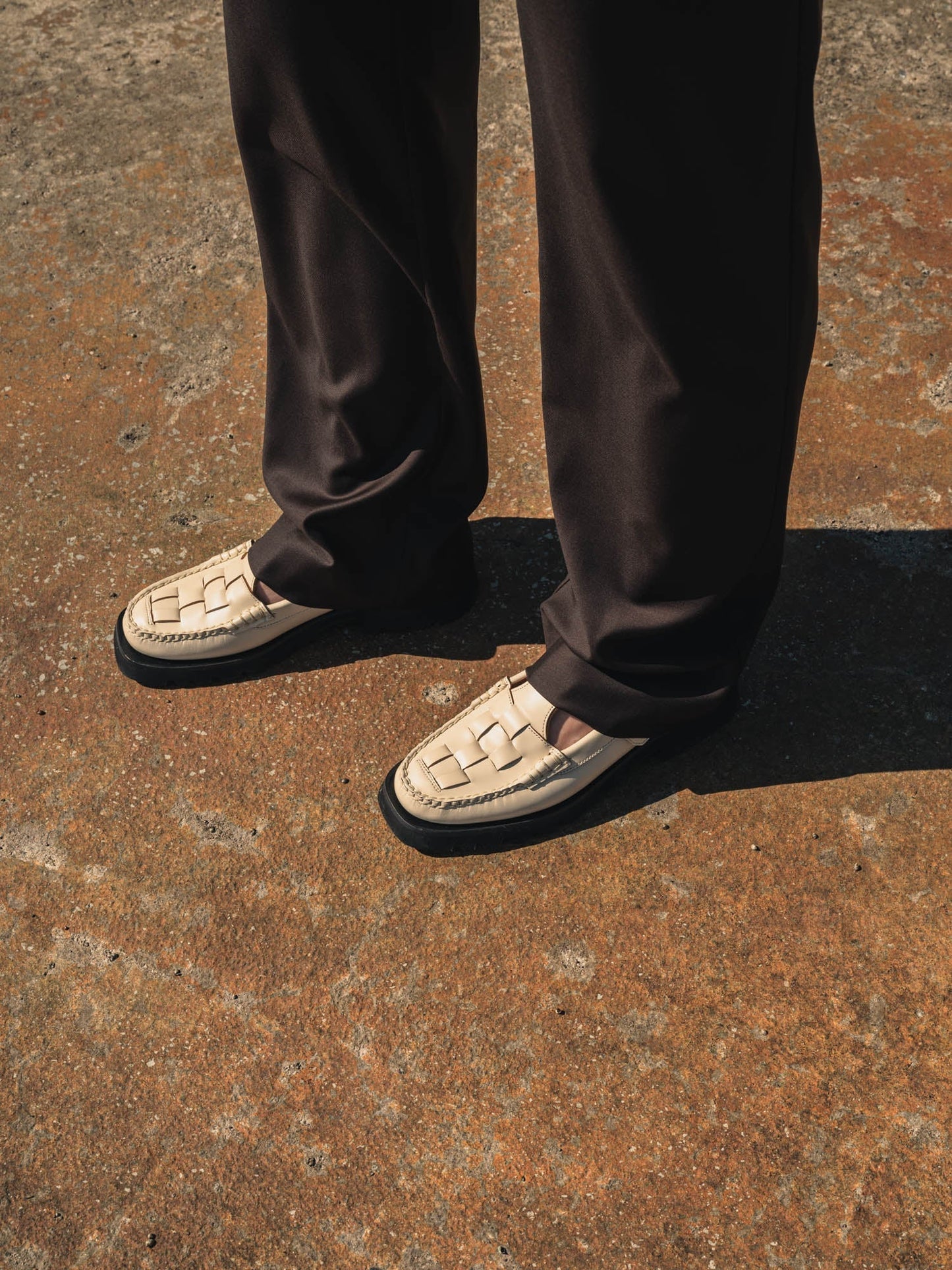 SOLLER SPORT - Tread Sole T-Bar Loafer - Hereu on sale