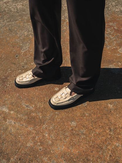 SOLLER SPORT - Tread Sole T-Bar Loafer - Hereu on sale