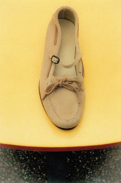 LOREA SUEDE - Mary Jane Loafer - Hereu online