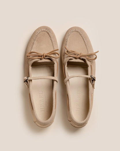 LOREA SUEDE - Mary Jane Loafer - Hereu online