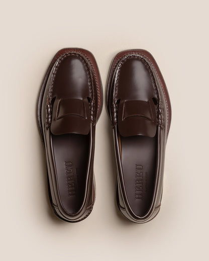 SINEU - Interlaced Detail Slip-On Loafer - Hereu US
