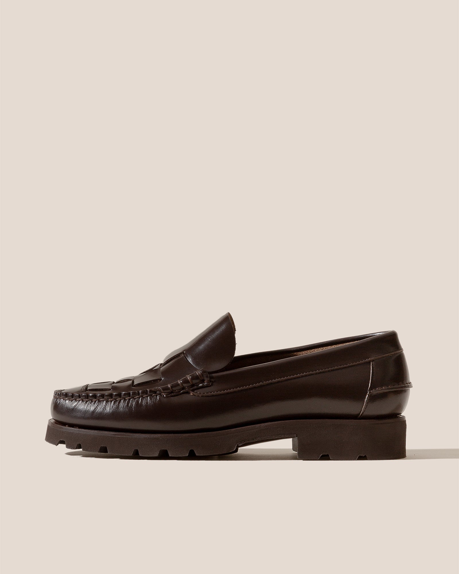 NOMBELA R SPORT - Tread Sole Interwoven Detail Slip-On Loafer - Hereu discount