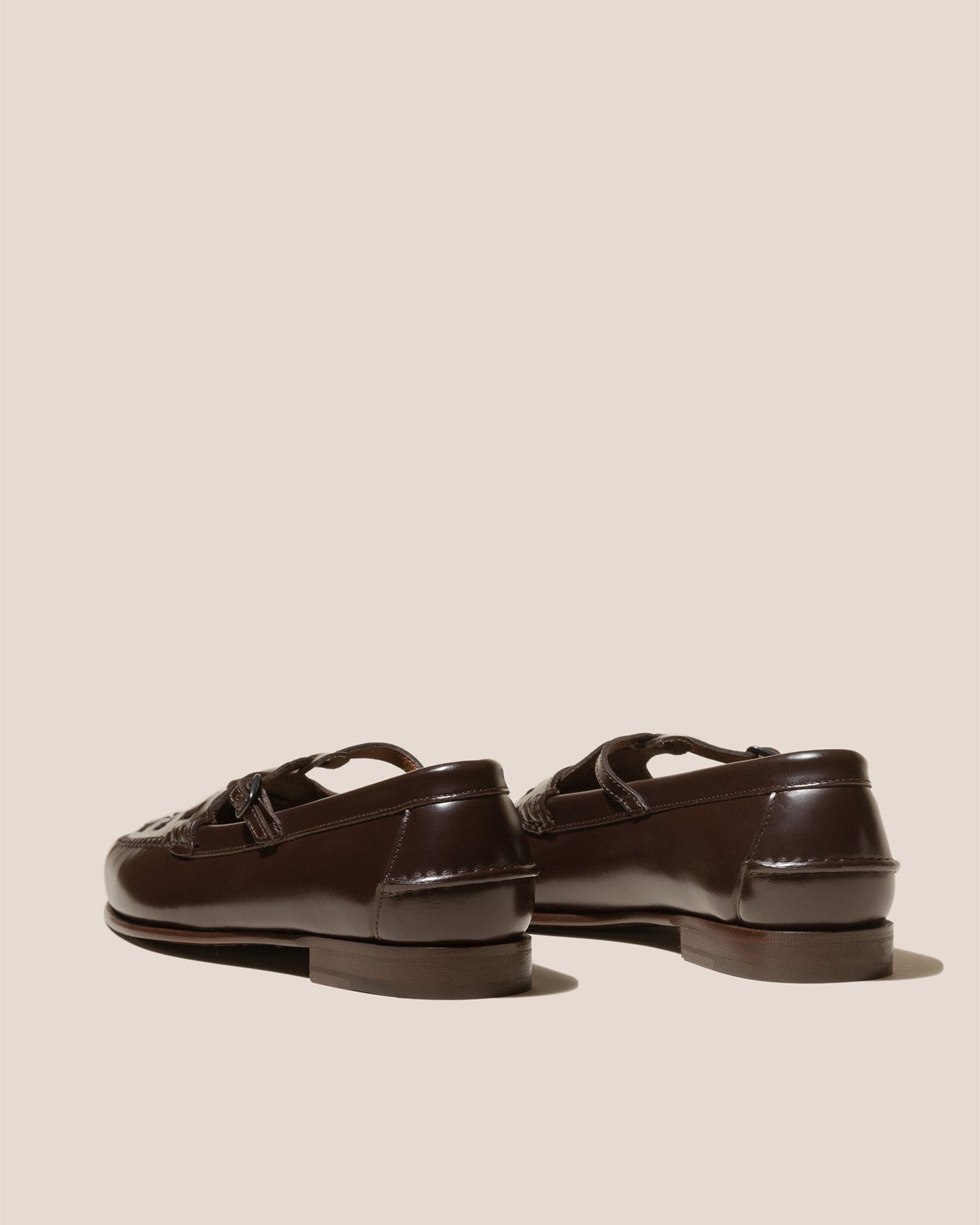 MAQUEDA - Interwoven T-Bar Loafer - Hereu online