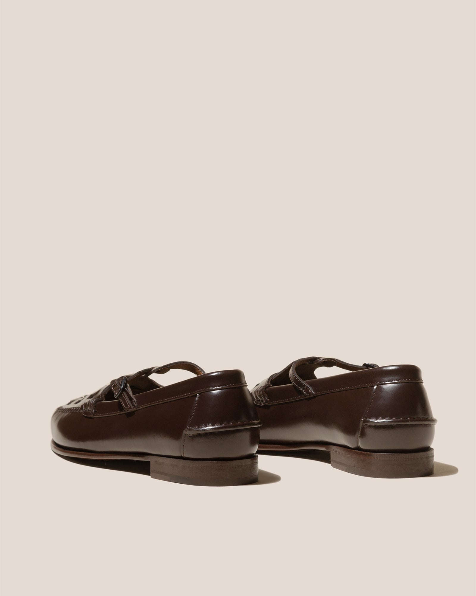 MAQUEDA - Interwoven T-Bar Loafer - Hereu online