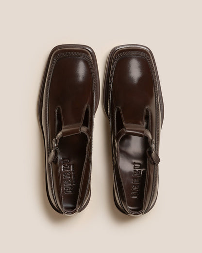 LLUISA POLISHED - T-bar Loafer - Hereu outlet